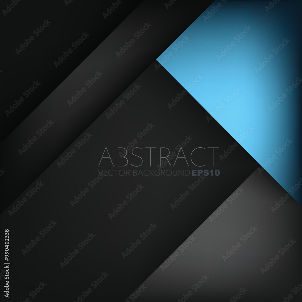 Fototapete graphic geometric triangle overlap vector layer background for text and message design