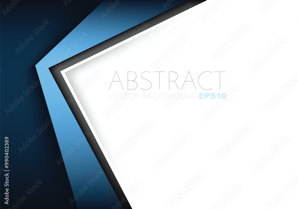 Fototapete graphic geometric triangle overlap vector layer background for text and message design