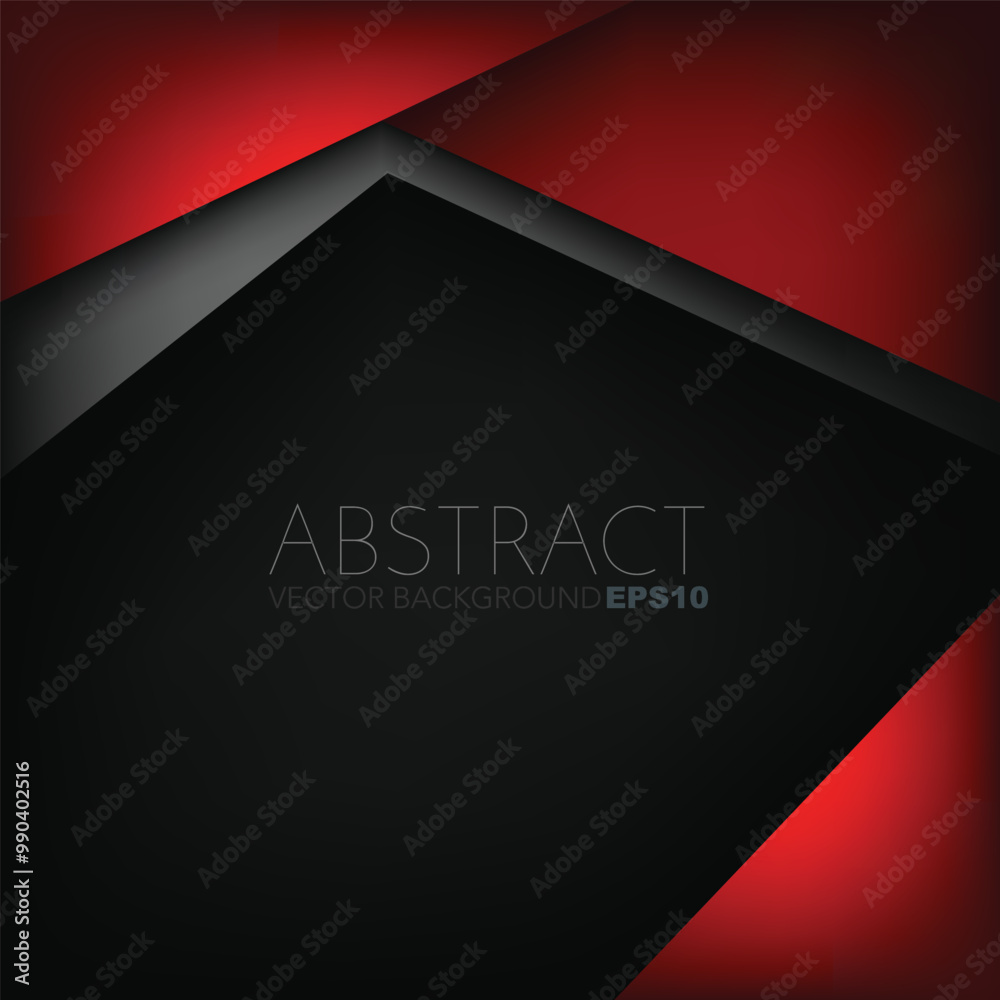 Fototapete graphic geometric triangle overlap vector layer background for text and message design