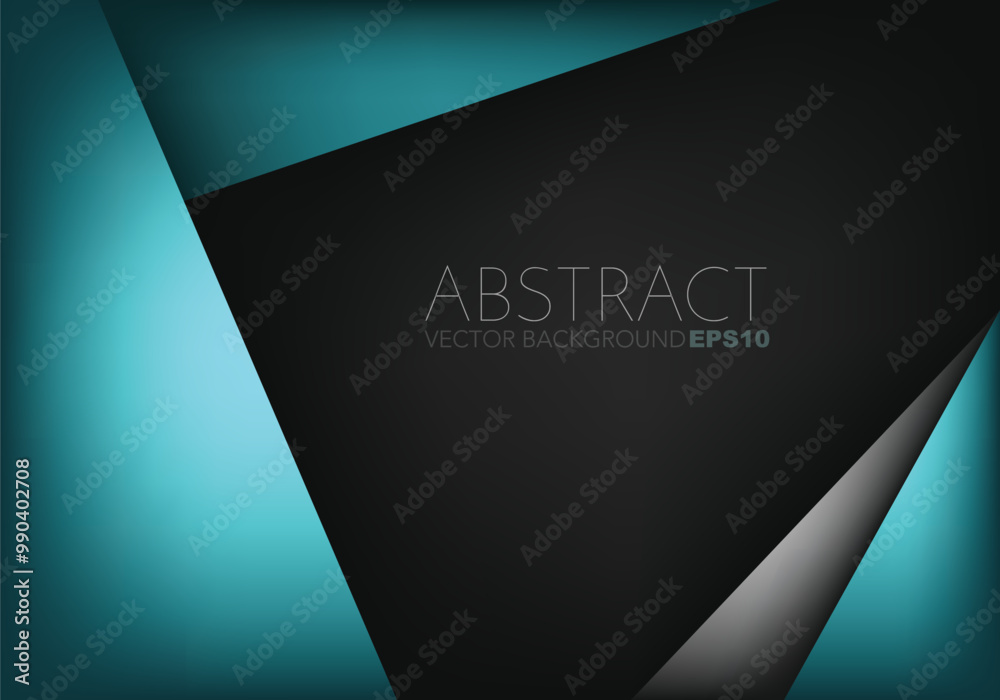 Fototapete graphic geometric triangle overlap vector layer background for text and message design