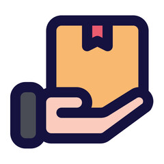 Obraz premium delivery icon for illustration