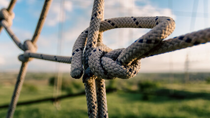 many ropes and one big knot