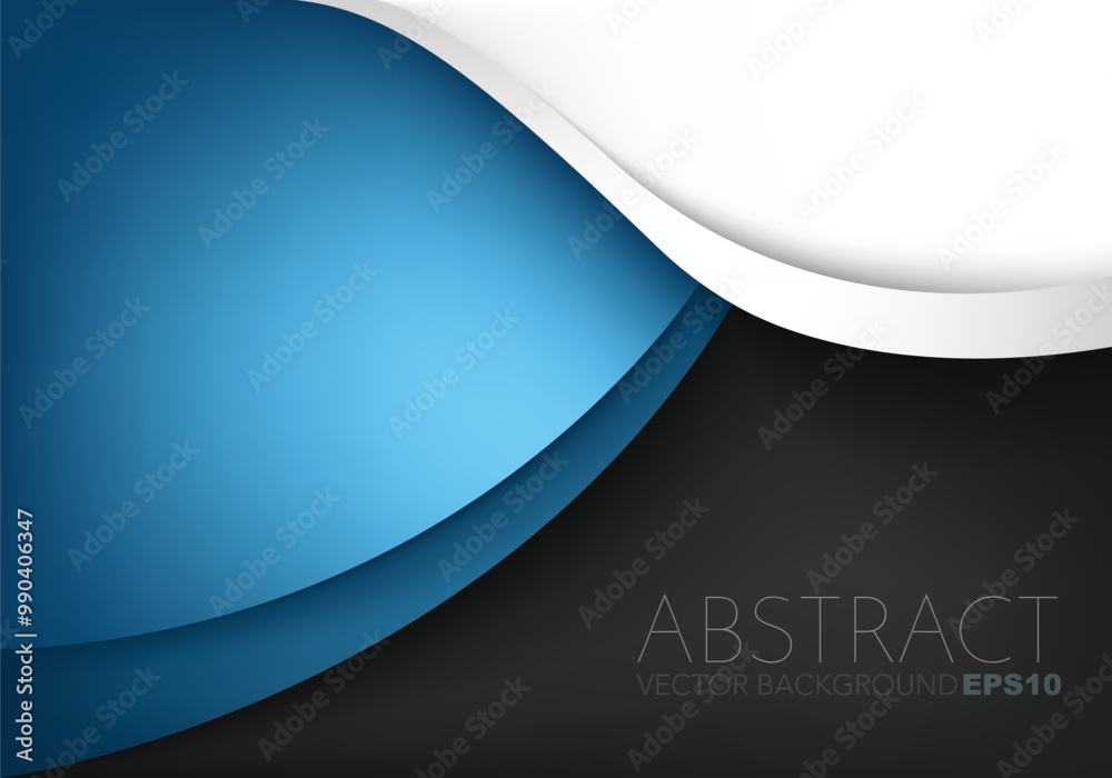 Fototapete graphic geometric triangle overlap vector layer background for text and message design