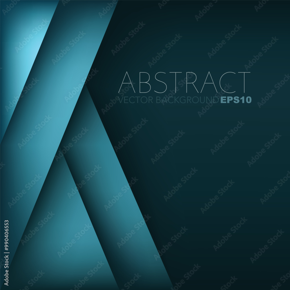Fototapete graphic geometric triangle overlap vector layer background for text and message design