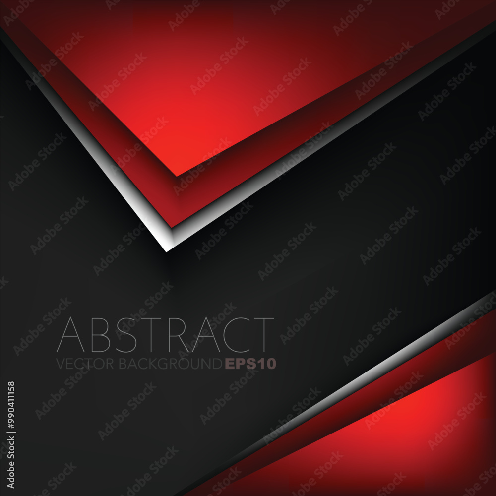 Fototapete graphic geometric triangle overlap vector layer background for text and message design