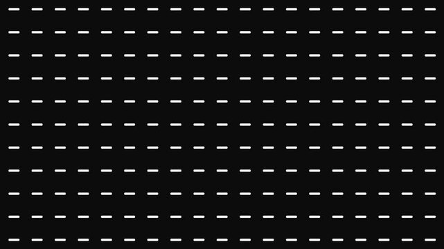 Geometric abstract background 4k video. Moving line pattern looping animation backdrop. Simple graphic black and white motion video