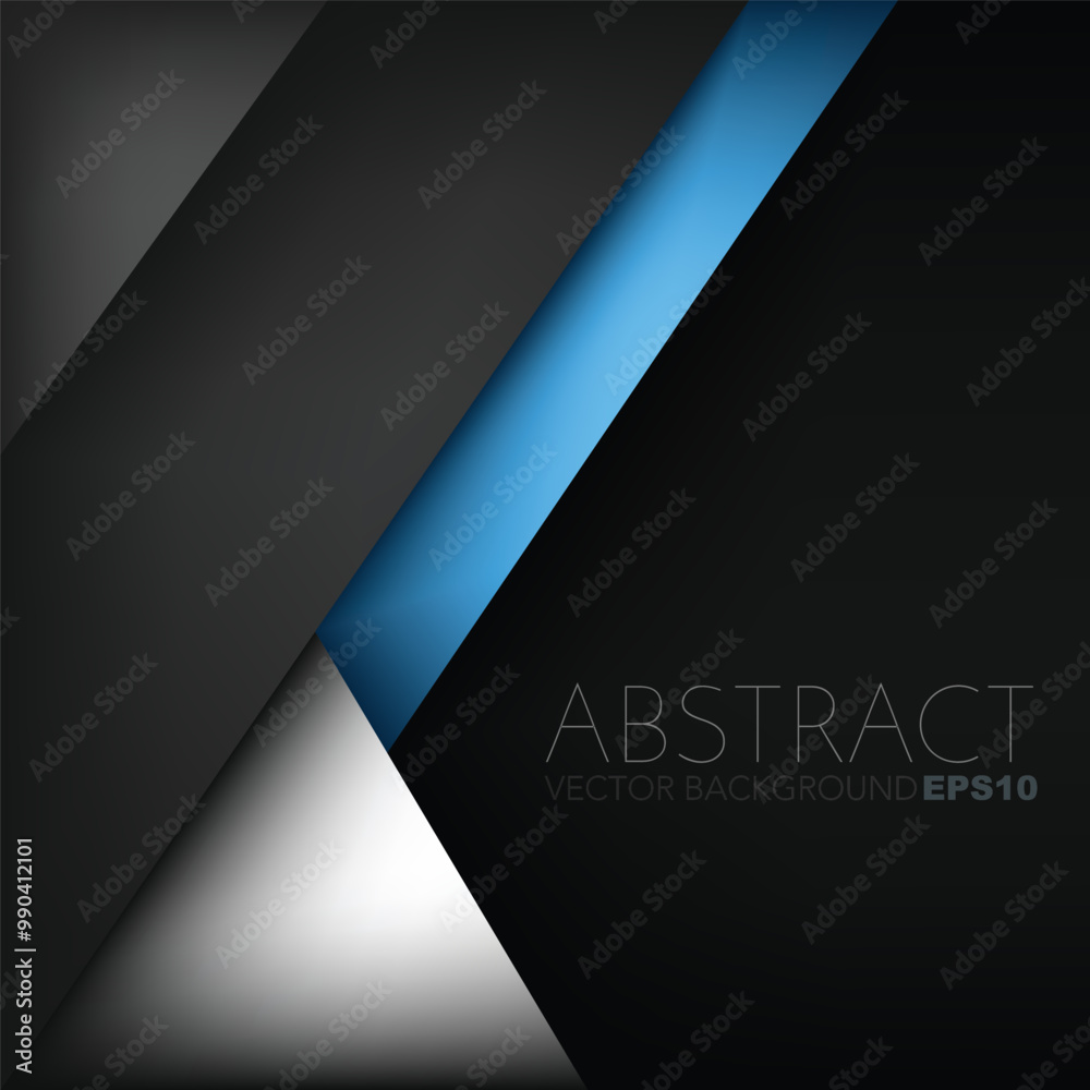 Fototapete graphic geometric triangle overlap vector layer background for text and message design