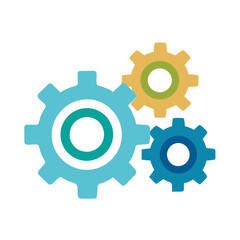 Operations Icon, Vector business , Gear logo icon Pro Vector , Three gears vector , Gear, Get this image for free VECTOR 