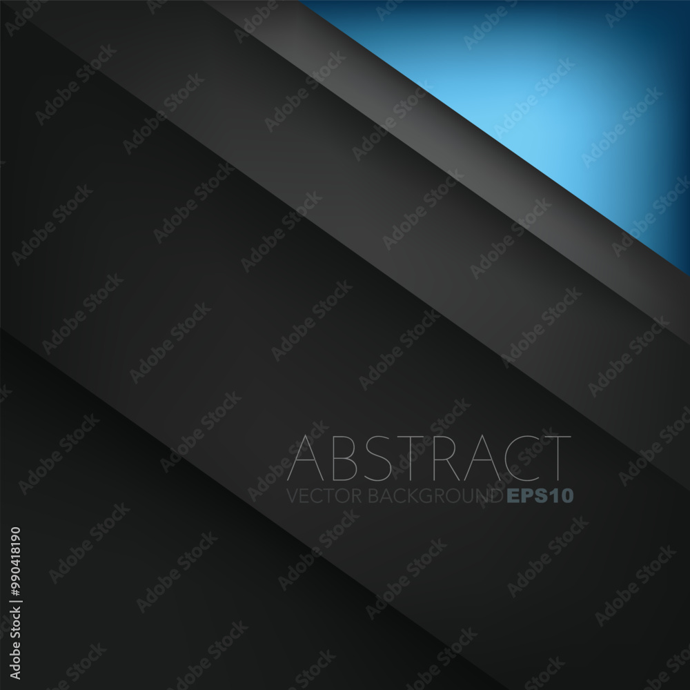 Fototapete graphic geometric triangle overlap vector layer background for text and message design
