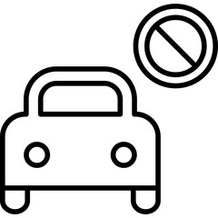 No Car Icon