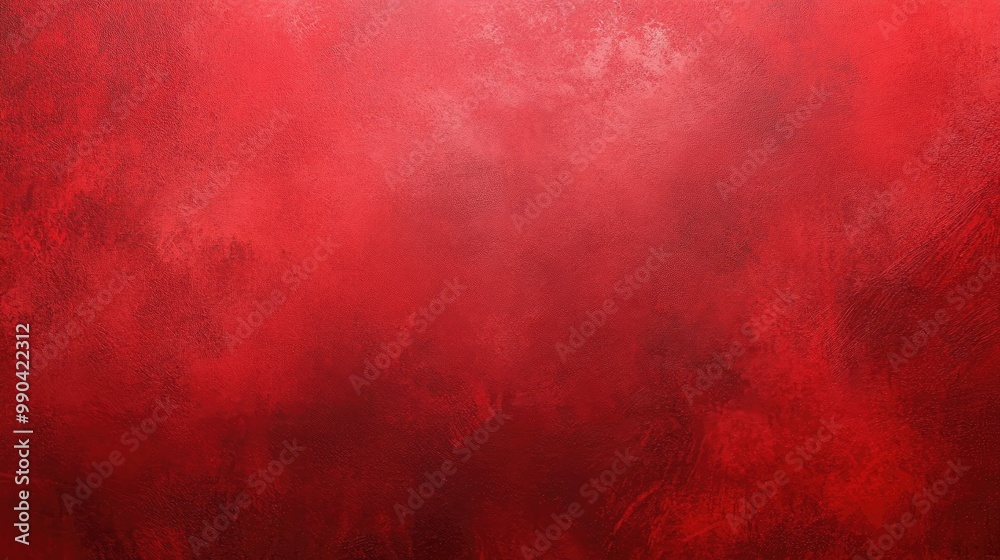 Fototapete bright red background with subtle texture, ideal for making products or text stand out in a dynamic,
