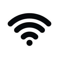 Wifi Icon. Black Solid Icon