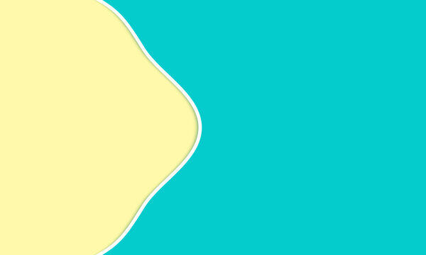 teal background. abstract curvy lines Design in Teal and Cream background. Minimalist Abstract blue banner template with Bright Colors. Fluid Wavy Design in Teal and Cream. sale banner promotion
