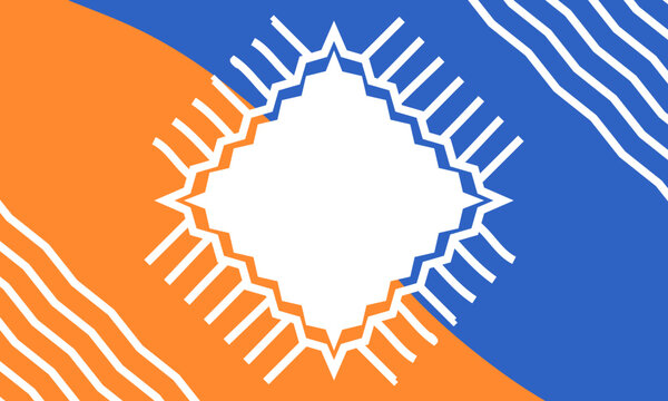 blue orange background. abstract wavy lines art design, banner template. Vibrant Starburst Abstract Design. Dynamic Eight Pointed Star Graphic. Colorful Radiating Lines Art. Modern Geometric Burst 
