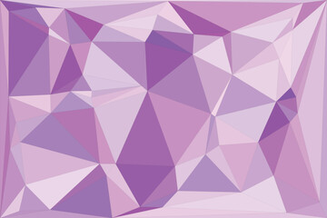 Polygonal mosaic background