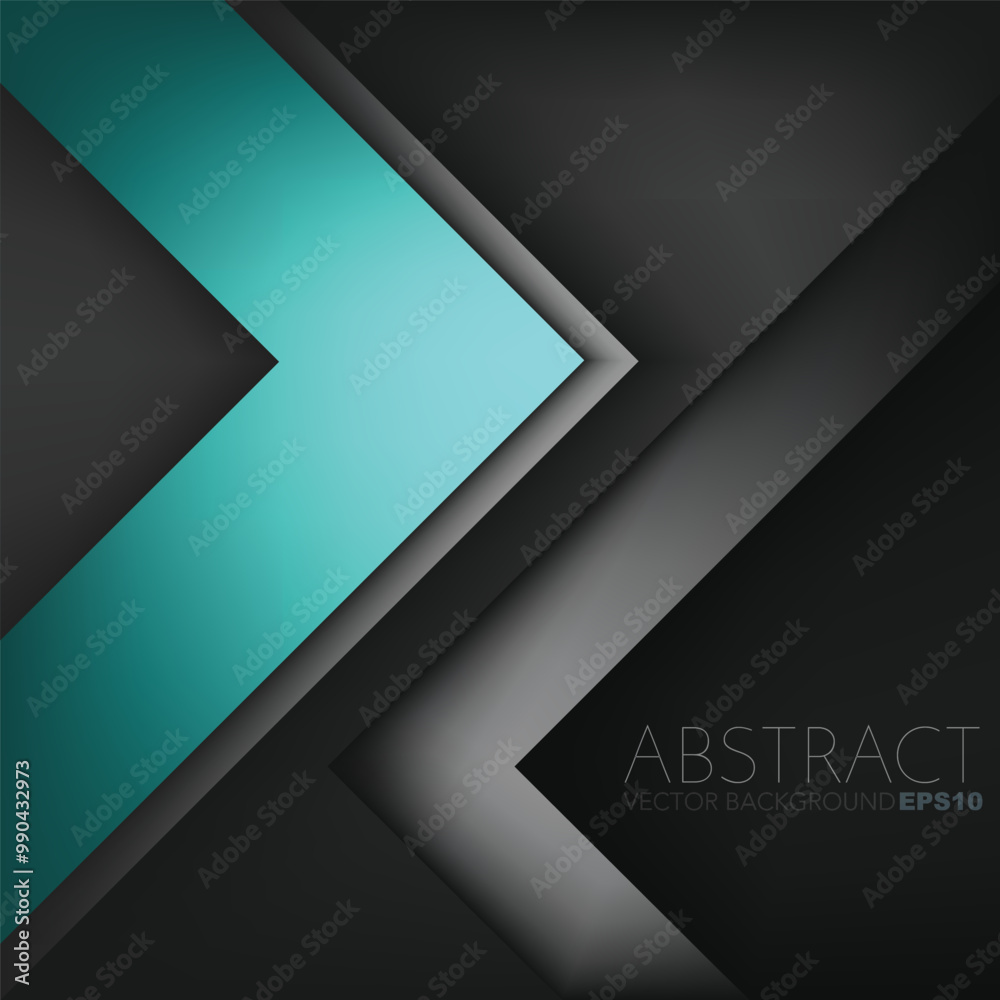 Fototapete graphic geometric triangle overlap vector layer background for text and message design