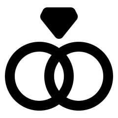 Rings Diamond Icon