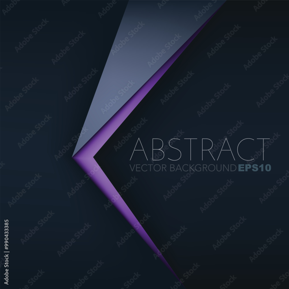 Fototapete graphic geometric triangle overlap vector layer background for text and message design