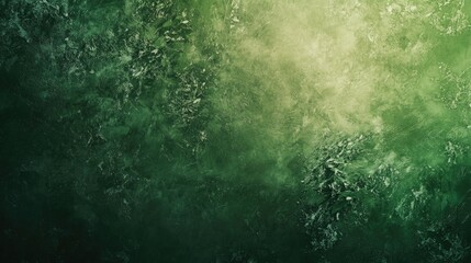 Obraz premium Deep green background with a soft texture, offering a fresh and organic setting for eco-friendly products or nature-inspired designs