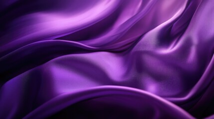 Obraz premium Deep purple background with soft lighting and smooth gradients, perfect for creating elegant, mysterious designs or product photography.