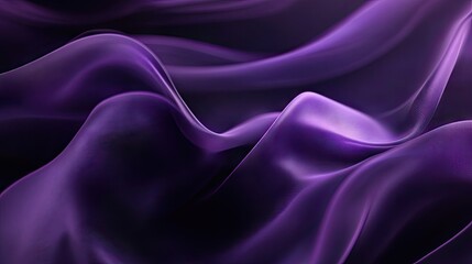 Fototapeta premium Deep purple background with soft lighting and smooth gradients, perfect for creating elegant, mysterious designs or product photography.