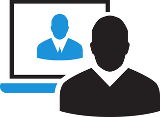 Online Conference Icon

