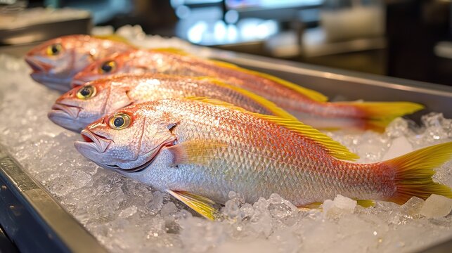 A detailed illustration of snapper fish, featuring both the vibrant Red Snapper and the striking Yellowtail Snapper. 