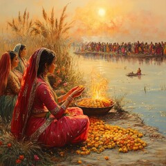 Chhath. An ancient Hindu holiday dedicated to the Sun God Surya. Chhath is most popular in Bihar,...