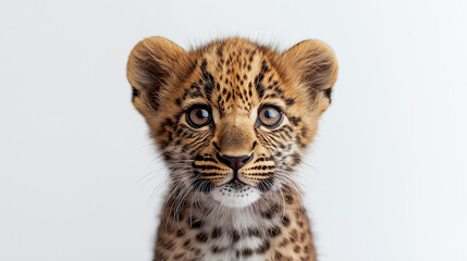 Fototapeta premium portrait of a cute cube.