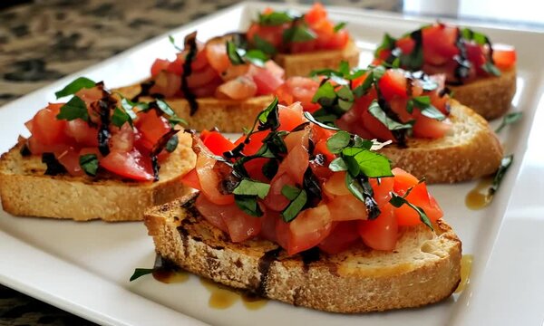 Bruschetta Appetizer