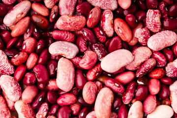 Beans texture background , healthy eating concept