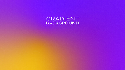 Colorful Gradient Background. Purple and Orange Color Blended. Grainy Noise Texture. Design for Social Media, Trendy, Vintage, Brochure, Banner
