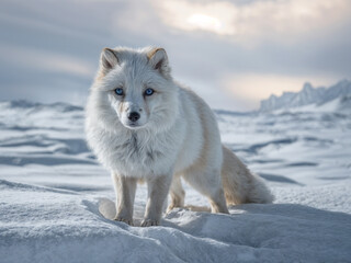Fototapeta premium Arctic Fox 20