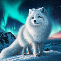 Obraz premium Arctic Fox 72
