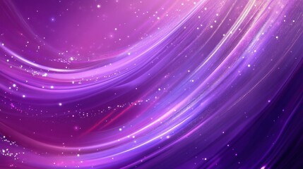 A vibrant purple graphic background with abstract swirls and light streaks, creating a bold and creative look. Ideal for fashion or entertainment designs.
