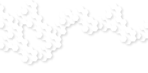 Background with hexagons . Abstract background with lines . white texture background . hexagon abstract background. Surface polygon pattern with glowing hexagon paper texture and futuristic business.