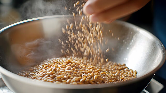 Soaking Grains for Reduced Cooking Time