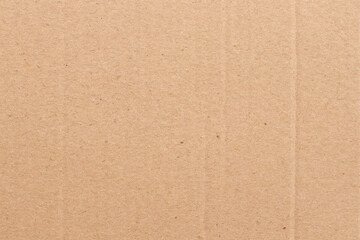 Fototapeta premium Brown cardboard sheet abstract background, texture of recycle paper box in old vintage pattern for design art work.