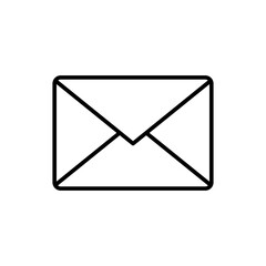 Outline mail icon
