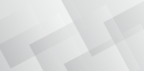 Modern abstract white curve square lines triangle technology backdrop. white light grey background, 
abstract modern white and grey gradient color geometric line pattern background for website banner.