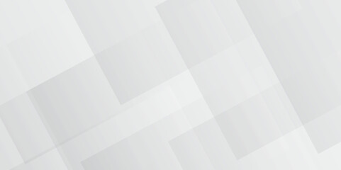 Modern abstract white curve square lines triangle technology backdrop. white light grey background, 
abstract modern white and grey gradient color geometric line pattern background for website banner.