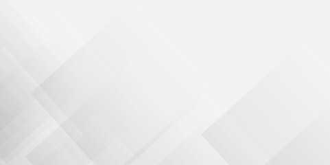 Modern abstract white curve square lines triangle technology backdrop. white light grey background, 
abstract modern white and grey gradient color geometric line pattern background for website banner.
