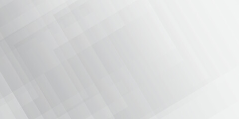 Modern abstract white curve square lines triangle technology backdrop. white light grey background, 
abstract modern white and grey gradient color geometric line pattern background for website banner.