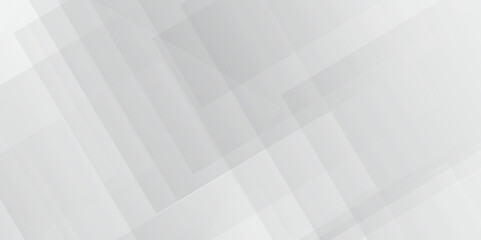 Modern abstract white curve square lines triangle technology backdrop. white light grey background, 
abstract modern white and grey gradient color geometric line pattern background for website banner.