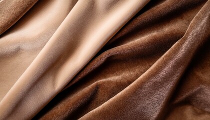 Suede texture in rich shades of brown and beige, featuring a soft, luxurious surface, ideal for fashion and stylish design applications, enhancing elegance and comfort.