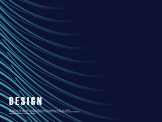 Premium background design with diagonal dark blue luxury lines pattern. perfect for horizontal vector for digital lux business banner, invitation, voucher, gift certificate, etc.