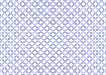 七宝　紫　背景　和柄　ベクター