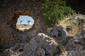 Fototapeta premium Molinos de castilla-la mancha