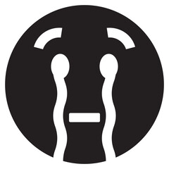 Avatar, crying, emoticon icon
