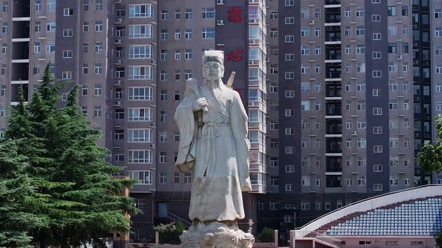 state of taoist priest lv dongbin out of stadium